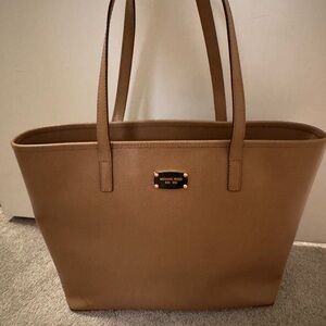 Michael Kors Brown Leather Tote